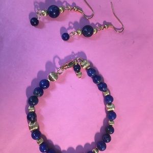 Lapis lazuli earrings - C22